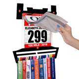 Race Bib Holder + Medal Hanger Display Rack V2-Medal Display-Victory Hangers®